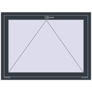 Buy Tilt-and-Turn 1200x900 mm REHAU BRILLANT DESIGN ANTHRACITE_GREY_STRUKTURAL two-sided