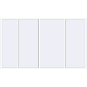 Zamów teraz Okna skrzydłowe 3000x1800 mm REHAU BRILLANT DESIGN RAL 9016 Traffic white dwustronny