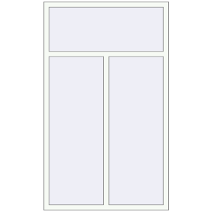 Zamów teraz Okna skrzydłowe 1200x2000 mm REHAU ARTEVO RAL 9016 Traffic white dwustronny