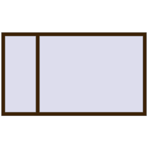 Buy Tilt-and-Turn 2000x1150 mm REHAU OPTIMUM EURO-DESIGN 70 DARK_OAK two-sided