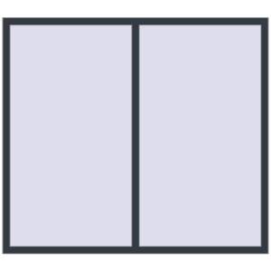 Buy Tilt-and-Turn 1800x1600 mm REHAU ENERGY-SAVING SYNEGO MD ANTHRACITE_GREY_STRUKTURAL two-sided