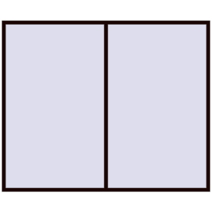 Buy Tilt-and-Turn 2800x2300 mm REHAU ENERGY-SAVING SYNEGO MD CHOCOLATE_BROWN two-sided