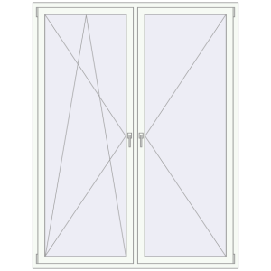 Buy Tilt-and-Turn 1700x2200 mm KORSA ENERGY-SAVING REHAU SYNEGO MD