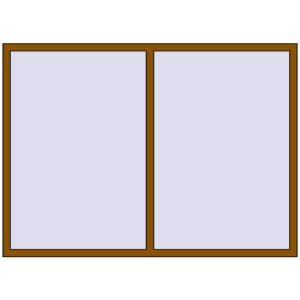 Buy Tilt-and-Turn 2000x1450 mm REHAU ENERGY-SAVING SYNEGO MD GOLDEN OAK two-sided