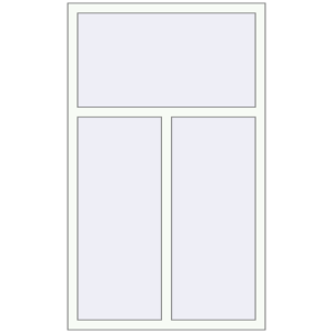 Buy Tilt-and-Turn 1000x1650 mm REHAU OPTIMUM EURO-DESIGN 70 RAL 9016 Traffic white two-sided