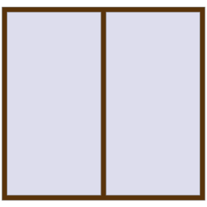 Okno plastikowe 2000x1900 mm Dwuskrzydłowe. Widok od środka Zamów teraz Okna skrzydłowe 2000x1900 mm KORSA BRILLANT DESIGN