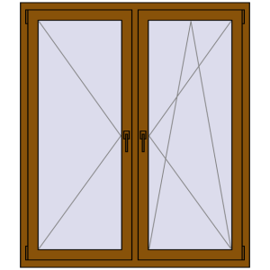 Buy Tilt-and-Turn 1300x1500 mm KORSA OPTIMUM REHAU EURO 70