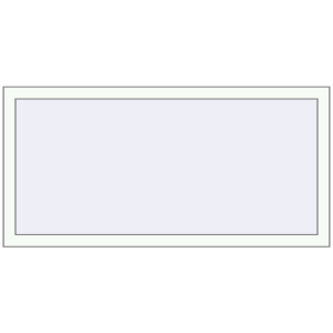 Buy Tilt-and-Turn 1350x650 mm REHAU OPTIMUM EURO-DESIGN 70 RAL 9016 Traffic white two-sided