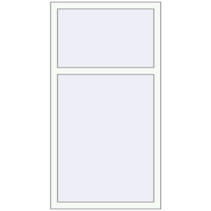 Buy Tilt-and-Turn 800x1500 mm REHAU ENERGY-SAVING SYNEGO MD RAL 9016 Traffic white two-sided
