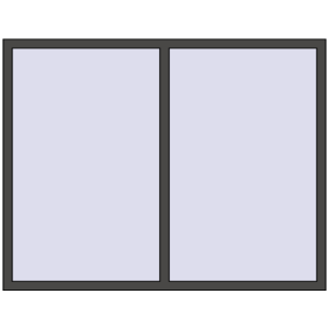 Zamów teraz Okna skrzydłowe 1800x1400 mm VEKA Softline 76 COMFORT Pro BASALT_GREY dwustronny