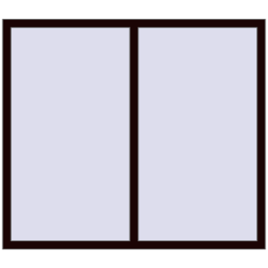 Okno plastikowe 1600x1399 mm Dwuskrzydłowe. Widok od środka Zamów teraz Okna skrzydłowe 1600x1399 mm KORSA OPTIMUM REHAU EURO 70