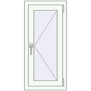 Buy Tilt-and-Turn 500x1000 mm REHAU OPTIMUM EURO-DESIGN 70 ANTHRACITE_GREY_STRUKTURAL external