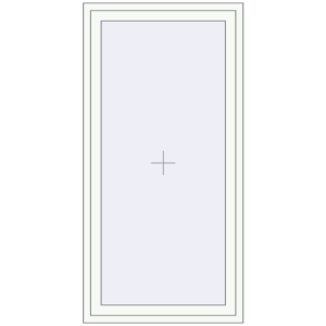 Zamów teraz Okna skrzydłowe 900x1800 mm KORSA OPTIMUM REHAU EURO 70 RAL 9016 Traffic white dwustronny