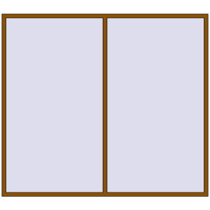 Buy Tilt-and-Turn 2600x2300 mm REHAU OPTIMUM EURO-DESIGN 70 GOLDEN OAK two-sided