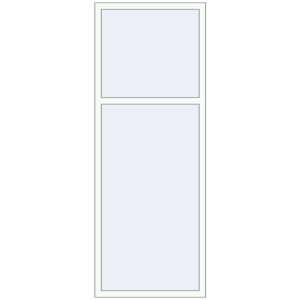 Buy Tilt-and-Turn 850x2260 mm REHAU OPTIMUM EURO-DESIGN 70 RAL 9016 Traffic white two-sided