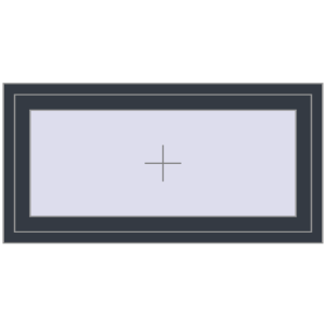 Buy Tilt-and-Turn 1200x600 mm REHAU OPTIMUM EURO-DESIGN 70 ANTHRACITE_GREY_STRUKTURAL two-sided