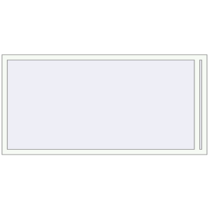 Buy Tilt-and-Turn 1950x950 mm REHAU OPTIMUM EURO-DESIGN 70 RAL 9016 Traffic white two-sided