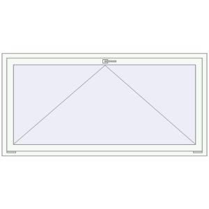 Zamów teraz Okna skrzydłowe 1800x900 mm ALU STANDARD 72 RAL 9016 Traffic white dwustronny