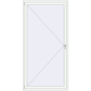Buy Tilt-and-Turn 1200x2400 mm REHAU ENERGY-SAVING SYNEGO MD BLACK_ULTI-MATT external