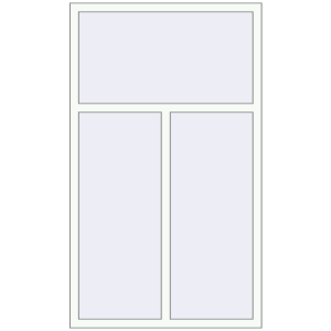 Buy Tilt-and-Turn 1100x1860 mm KORSA BRILLANT DESIGN