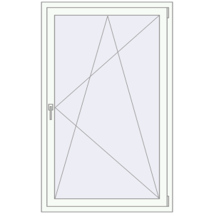 Buy Tilt-and-Turn 950x1560 mm KORSA OPTIMUM REHAU EURO 70