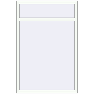 Buy Tilt-and-Turn 1000x1500 mm ALU STANDARD 72 RAL 9016 Traffic white two-sided