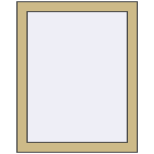 Buy Tilt-and-Turn 600x750 mm ALU STANDARD 72 RAL 1000 Green beige two-sided