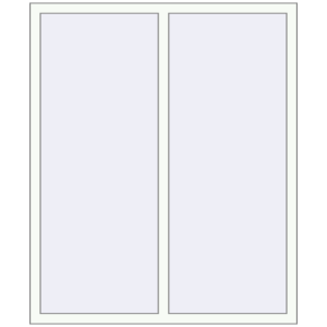 Buy Tilt-and-Turn 1320x1550 mm REHAU ENERGY-SAVING SYNEGO MD RAL 9016 Traffic white two-sided