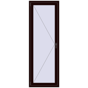 Buy Tilt-and-Turn 700x2000 mm REHAU OPTIMUM EURO-DESIGN 70 CHOCOLATE_BROWN two-sided