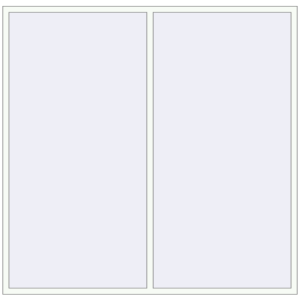Buy Tilt-and-Turn 2370x2370 mm REHAU OPTIMUM EURO-DESIGN 70 RAL 9016 Traffic white two-sided