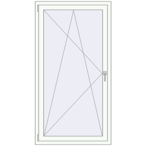 Zamów teraz Okna skrzydłowe 900x1700 mm CLASICTHERM 70 WALNUT zewnętrzny