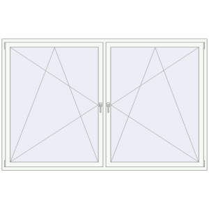 Buy Tilt-and-Turn 2500x1600 mm KORSA ENERGY-SAVING REHAU SYNEGO MD