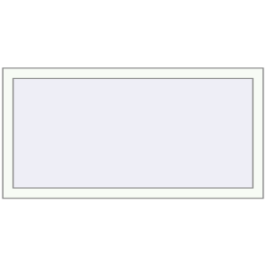 Buy Tilt-and-Turn 1250x590 mm REHAU OPTIMUM EURO-DESIGN 70 RAL 9016 Traffic white two-sided