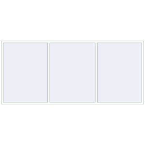 Zamów teraz Okna skrzydłowe 3600x1600 mm REHAU BRILLANT DESIGN RAL 9016 Traffic white dwustronny