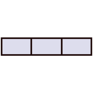 Buy Tilt-and-Turn 3000x600 mm REHAU OPTIMUM EURO-DESIGN 70 CHOCOLATE_BROWN two-sided