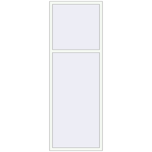 Buy Tilt-and-Turn 900x2530 mm REHAU ENERGY-SAVING SYNEGO MD RAL 9016 Traffic white two-sided
