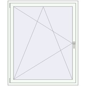 Buy Tilt-and-Turn 1300x1500 mm KORSA OPTIMUM REHAU EURO 70