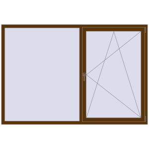 Buy Tilt-and-Turn 2200x1500 mm KORSA ENERGY-SAVING REHAU SYNEGO MD