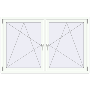 Zamów teraz Okna skrzydłowe 1680x1070 mm REHAU ENERGY-SAVING SYNEGO MD ANTHRACITE_GREY_STRUKTURAL zewnętrzny