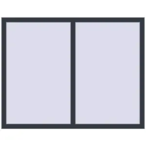 Buy Tilt-and-Turn 1530x1150 mm EPSILON OPTIMA ANTHRACITE_GREY_STRUKTURAL two-sided
