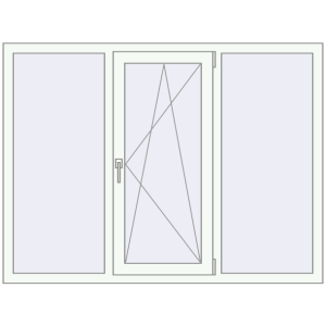 Buy Tilt-and-Turn 1600x1200 mm KORSA BRILLANT DESIGN