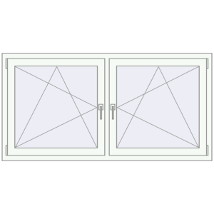 Zamów teraz Okna skrzydłowe 1710x845 mm REHAU ENERGY-SAVING SYNEGO MD BLACK_ULTI-MATT zewnętrzny