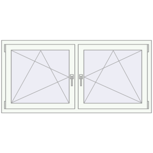 Zamów teraz Okna skrzydłowe 1575x770 mm REHAU ENERGY-SAVING SYNEGO MD CHOCOLATE_BROWN zewnętrzny