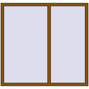 Buy Tilt-and-Turn 1470x1395 mm REHAU ENERGY-SAVING SYNEGO MD GOLDEN OAK two-sided