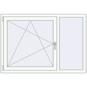 Buy Tilt-and-Turn 1360x940 mm KORSA ENERGY-SAVING REHAU SYNEGO MD