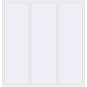 Buy Tilt-and-Turn 2400x2500 mm KORSA BRILLANT DESIGN