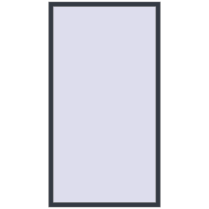 Plastic window 1150x2200 mm Single-leaf. View from inside Buy Tilt-and-Turn 1150x2200 mm REHAU ENERGY-SAVING SYNEGO MD ANTHRACITE_GREY_STRUKTURAL two-sided