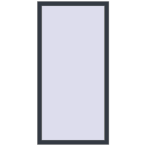 Buy Tilt-and-Turn 800x1600 mm REHAU OPTIMUM EURO-DESIGN 70 ANTHRACITE_GREY_STRUKTURAL two-sided