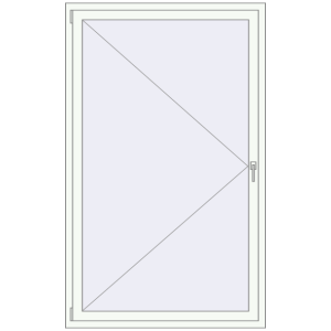 Buy Tilt-and-Turn 1200x2000 mm KORSA ENERGY-SAVING REHAU SYNEGO MD