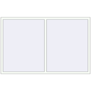 Buy Tilt-and-Turn 2100x1300 mm REHAU BRILLANT DESIGN RAL 9016 Traffic white two-sided